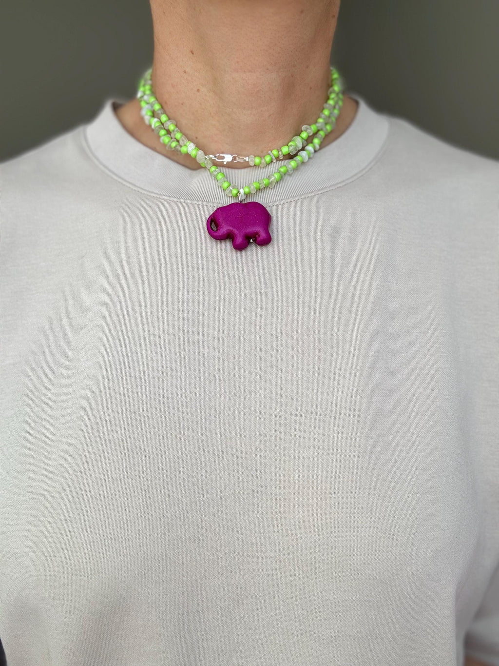 Elephant Pendant Necklace