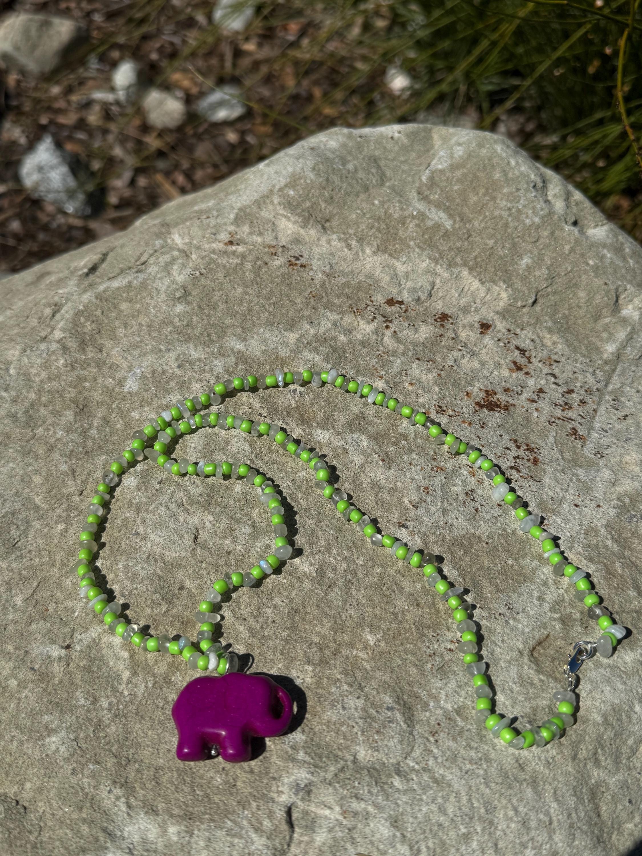 Elephant Pendant Necklace