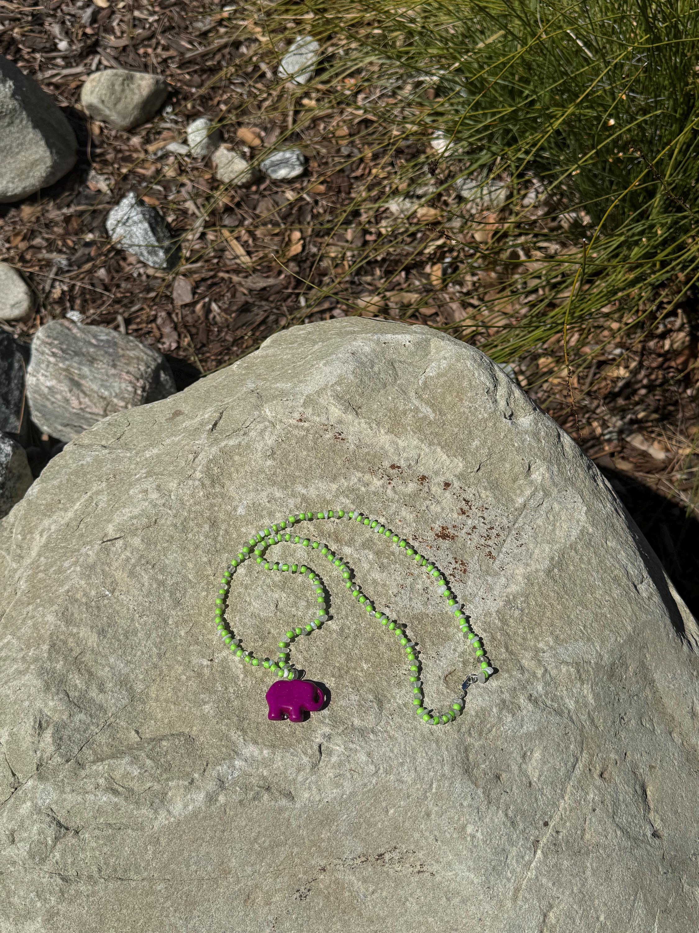 Elephant Pendant Necklace