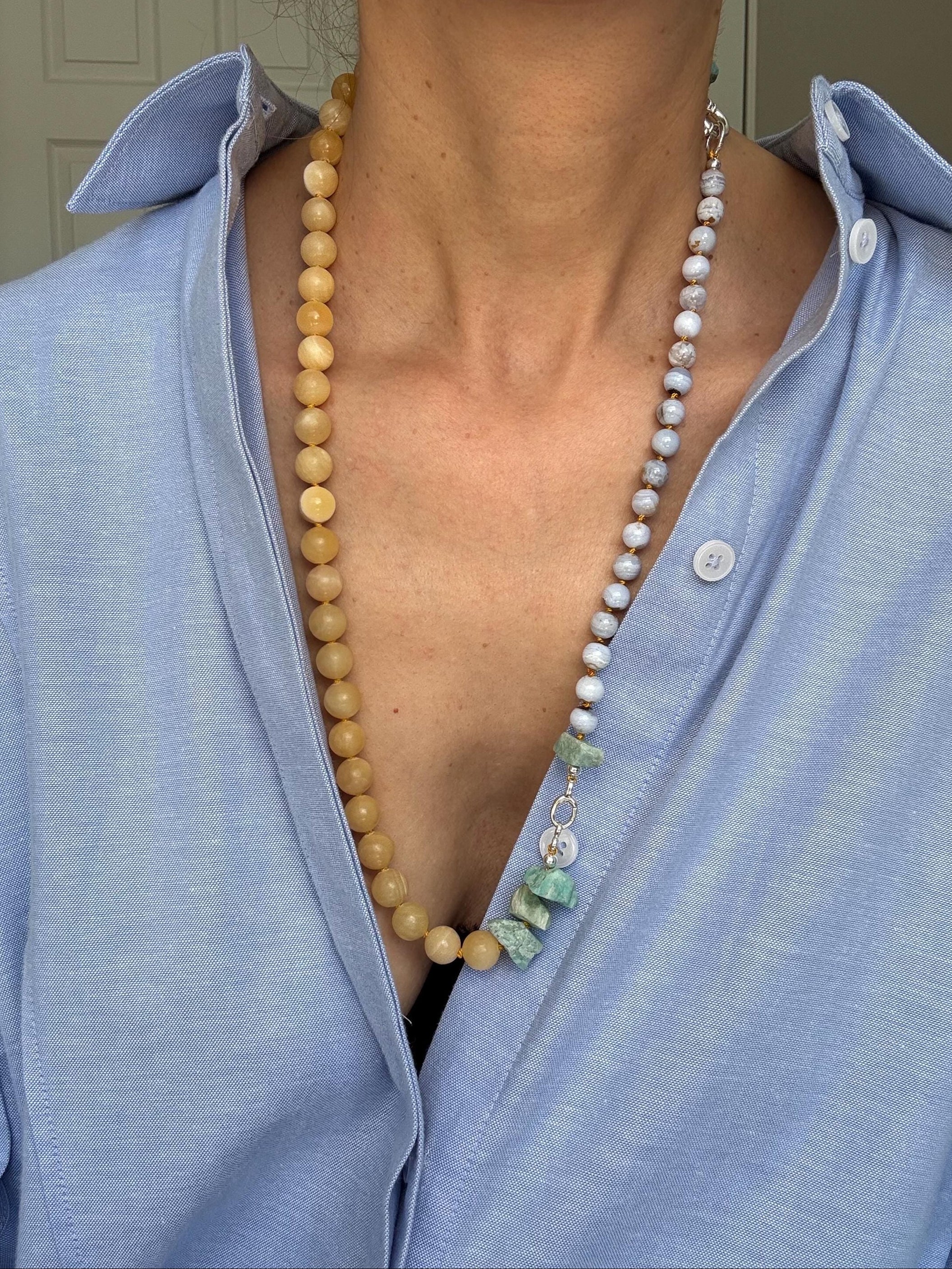 The Transformer Gemstone Necklace