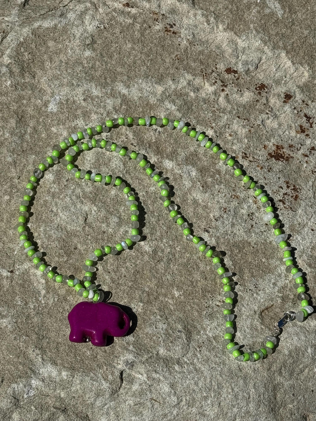 Elephant Pendant Necklace