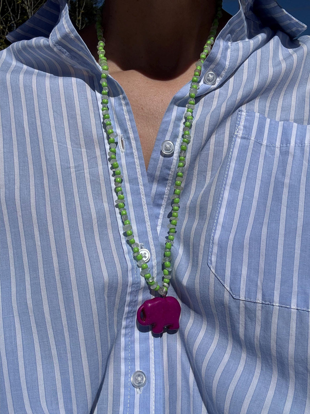 Elephant Pendant Necklace