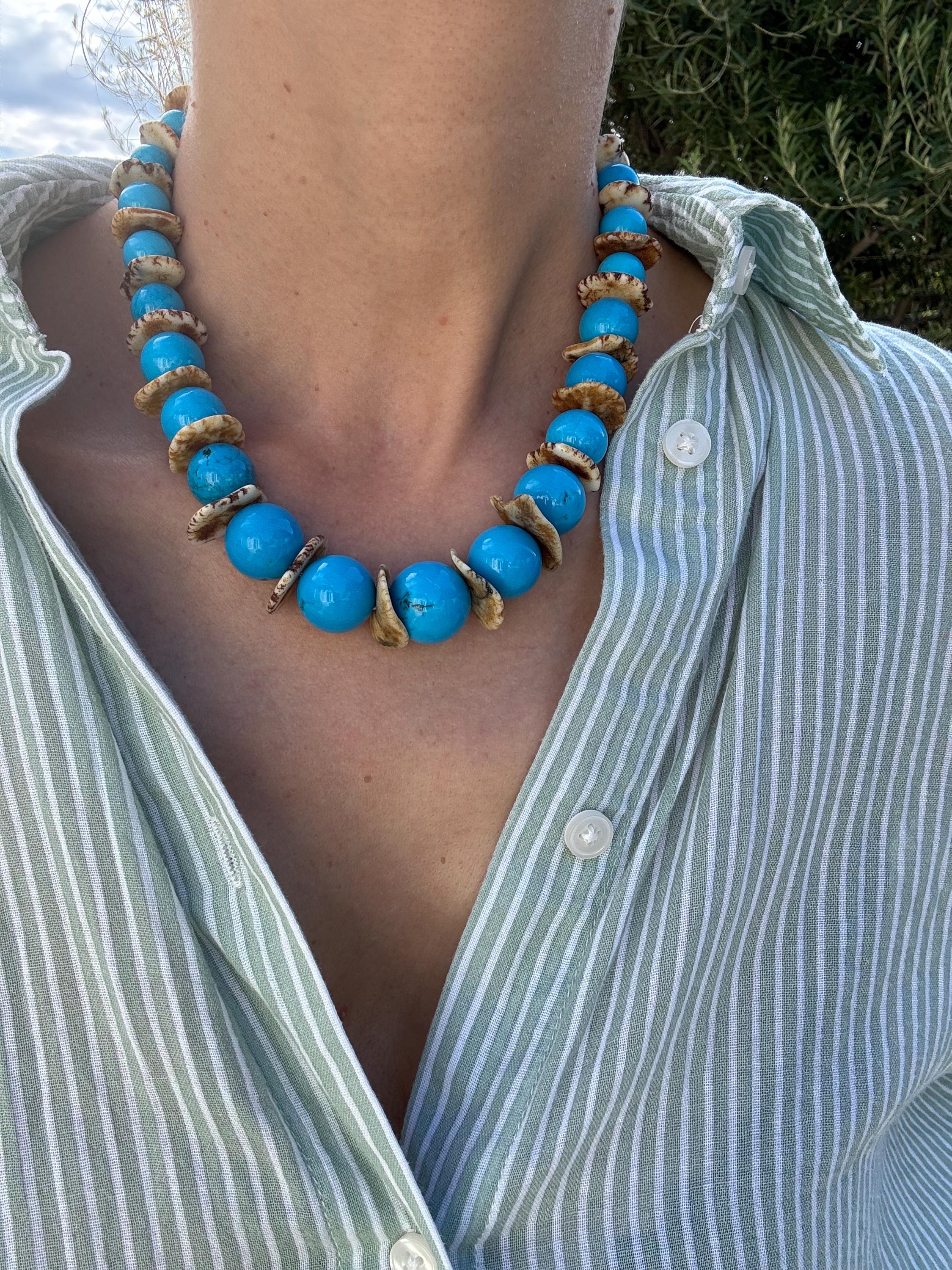 Turquoise Boho Necklace