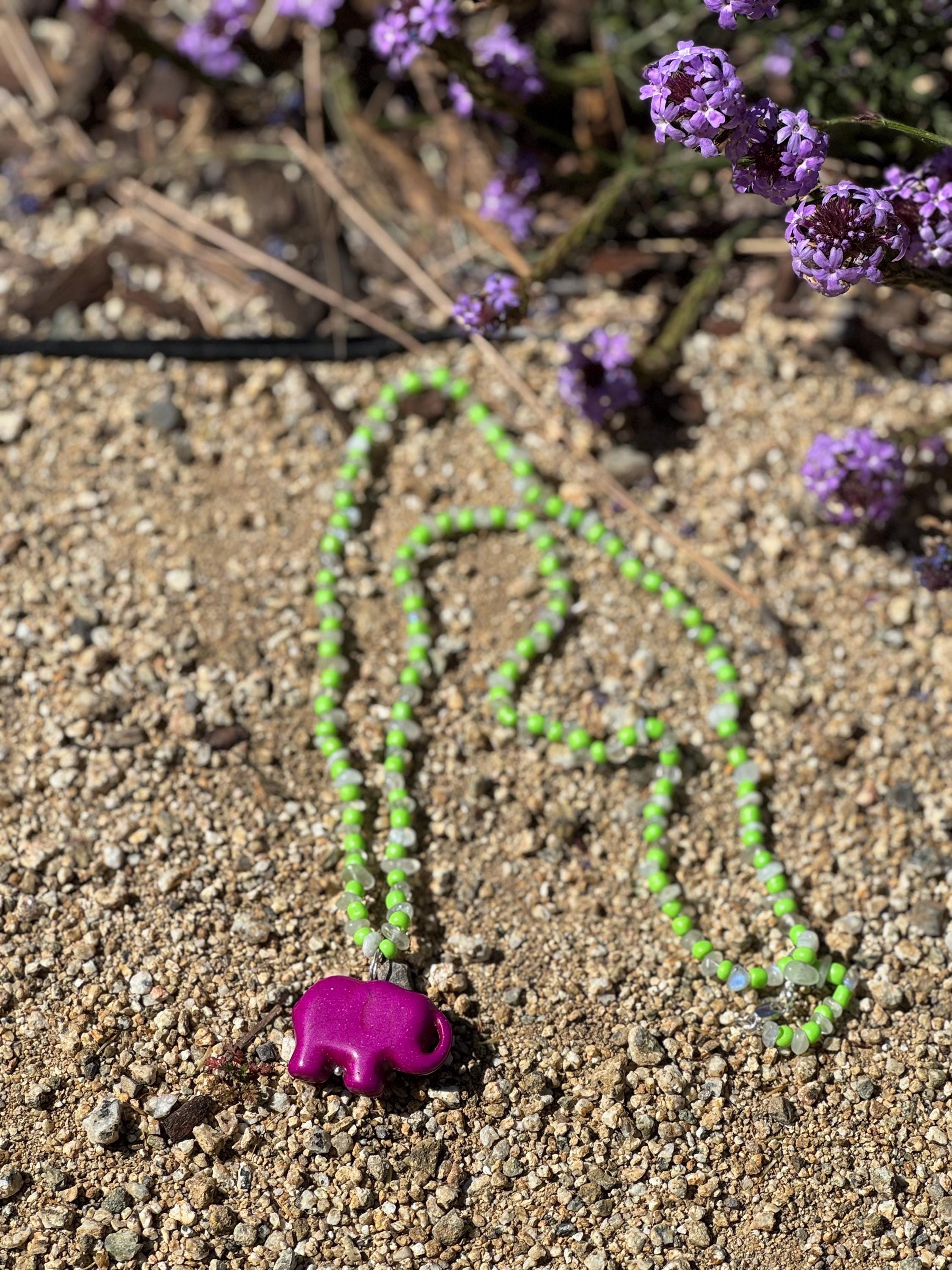 Elephant Pendant Necklace