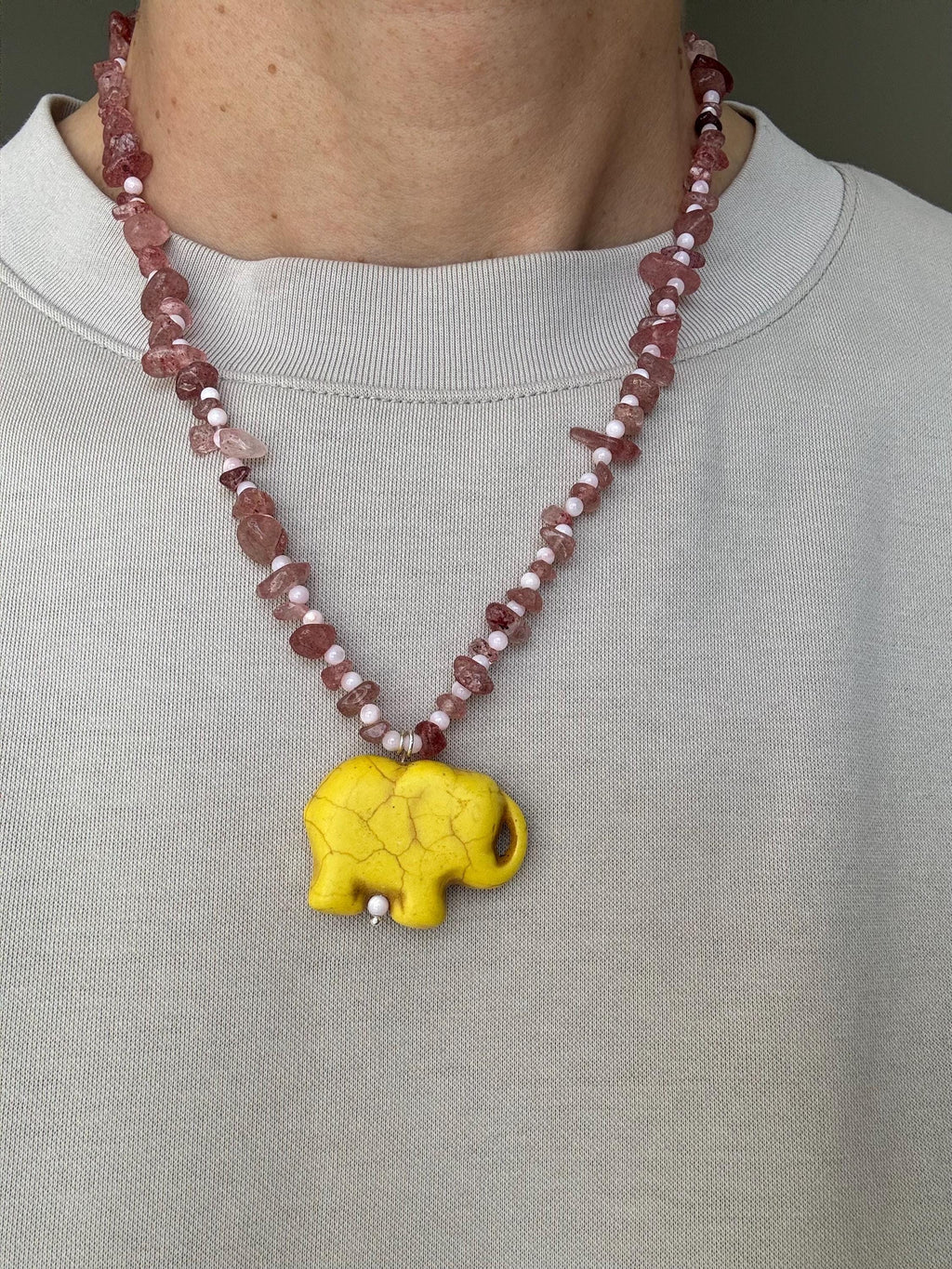 Elephant Pendant Necklace