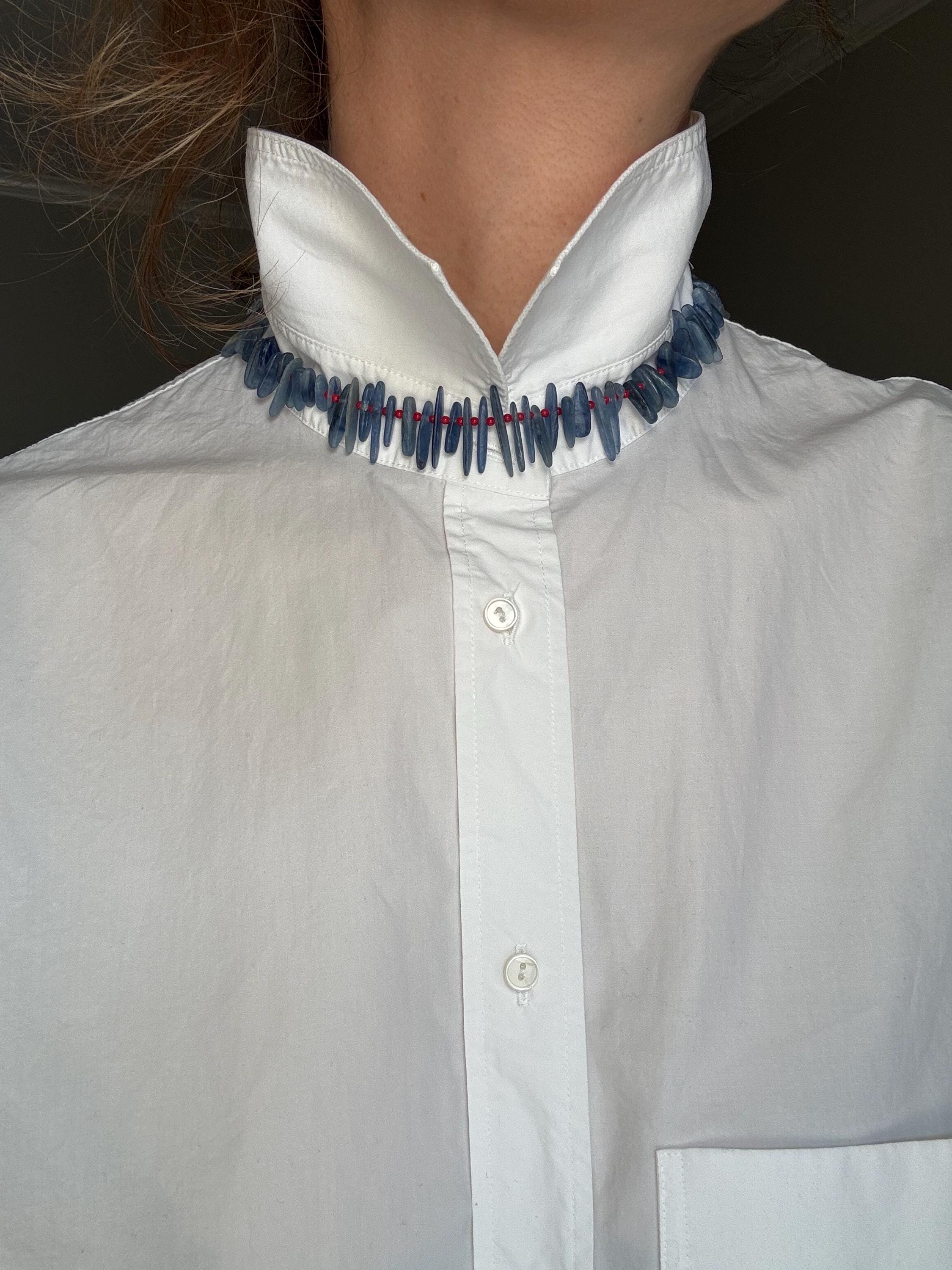 Kyanite Coral Necklace